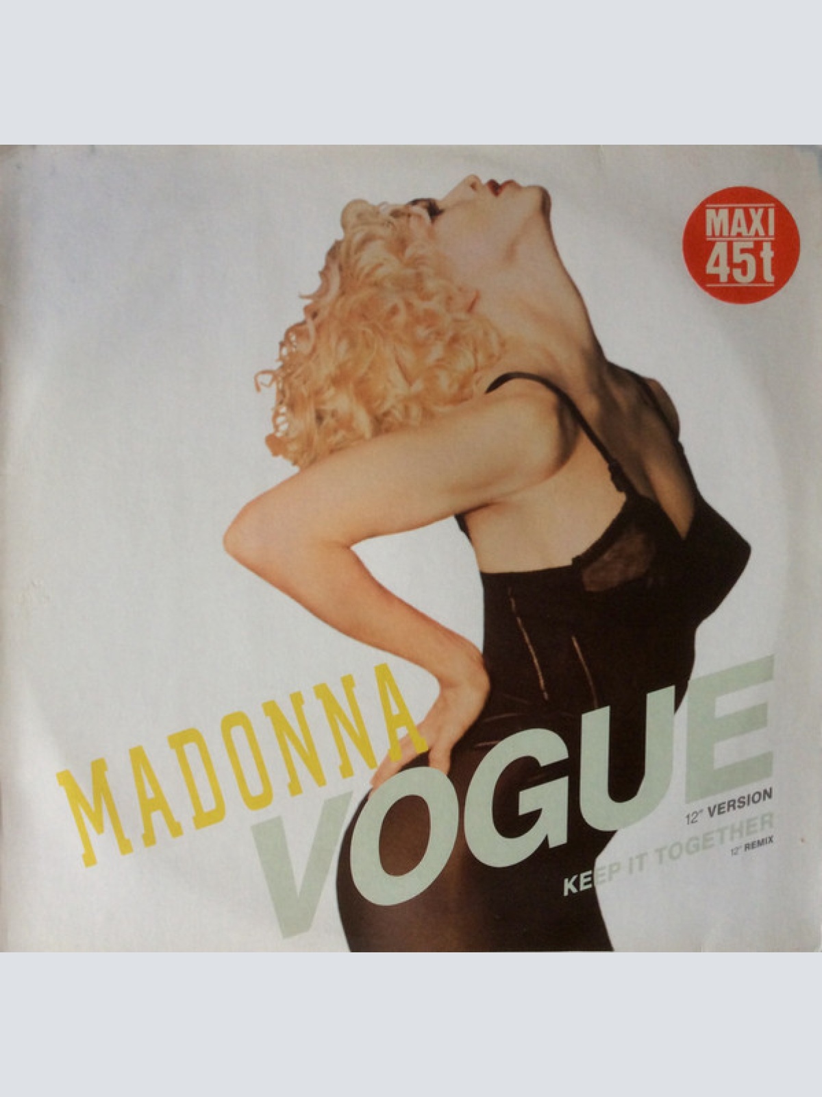 Vinyl / Madonna - Vogue (12" Version)