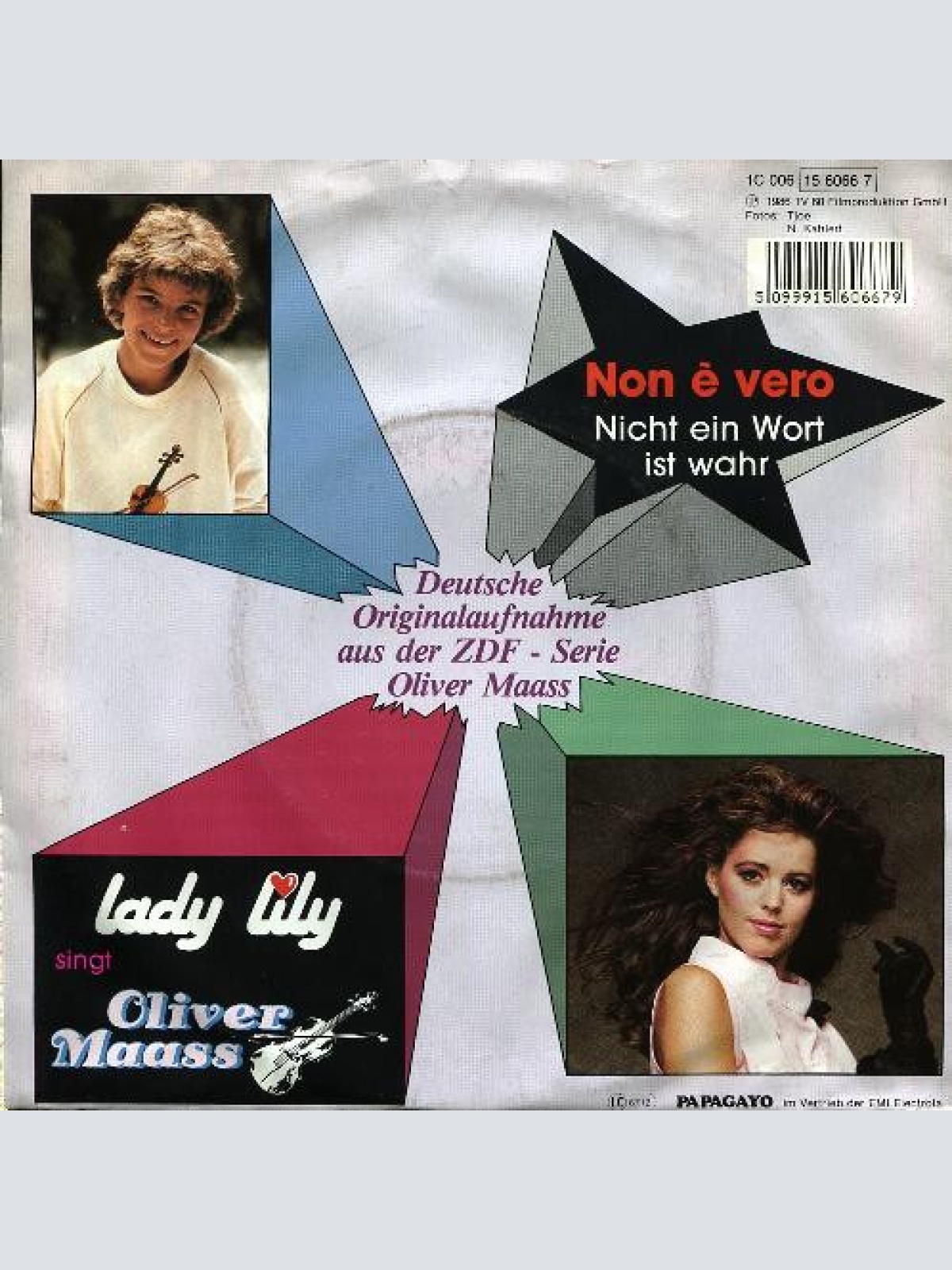 Vinyl / Lady Lily - Non È Vero - Nicht Ein Wort Ist Wahr