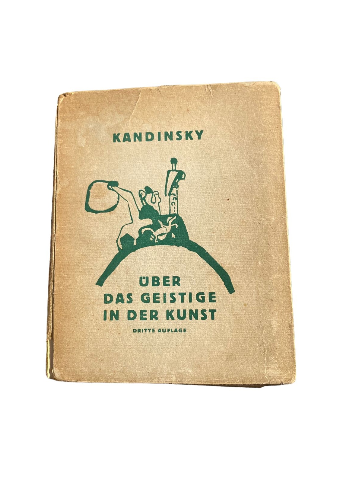 Wassily Kandinsky ÜBER DAS GEISTIGE IN DER KUNST. DRITTE AUFLAGE HC +Abb