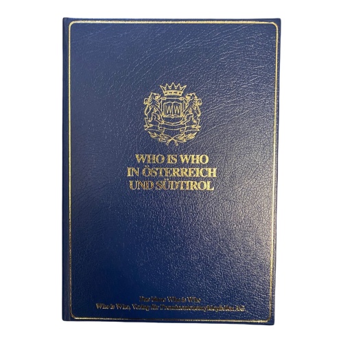 1742 Hübner WHO IS WHO IN ÖSTERREICH UND SÜDTIROL EIN NACHSCHLAGEWERK