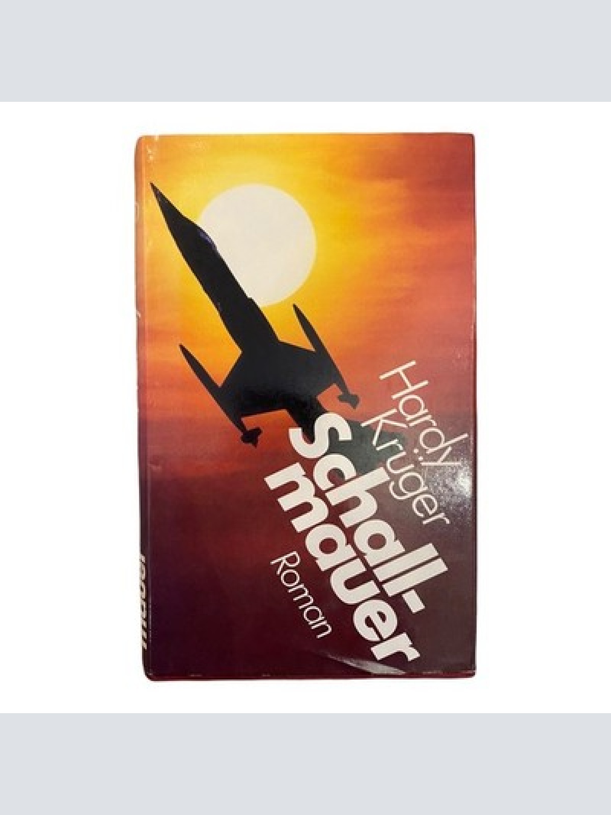 1229 Hardy Krüger SCHALLMAUER Roman HC UNFALL od SELBSTMORD