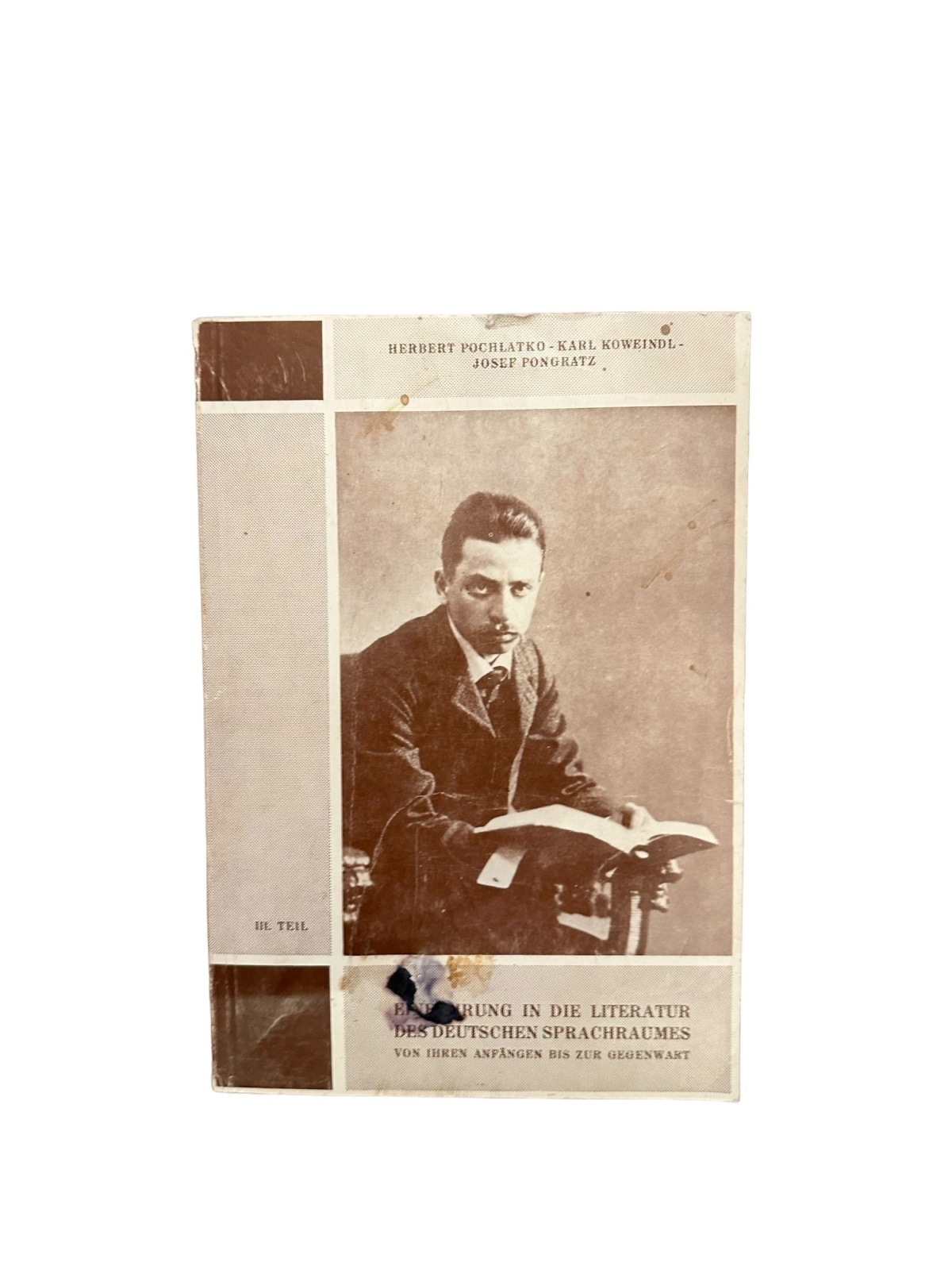 4299 EINFÜHRUNG IN D LIT. D DT SPRACHRAUMES V IHREN ANFÄNGEN BIS Z GEGENW. 3 Bde