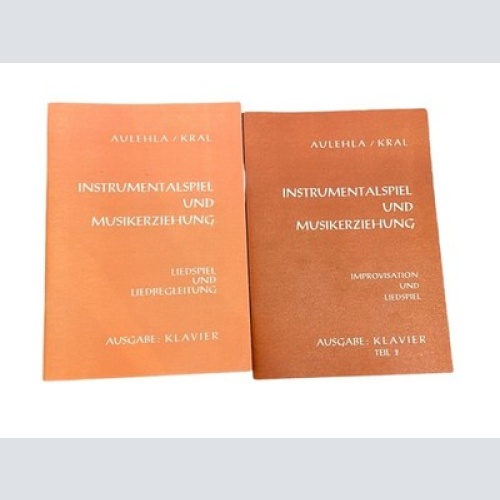 2687 Aulehla INSTRUMENTALSPIEL UND MUSIKERZIEHUNG 2 BÄNDE +Abb 2