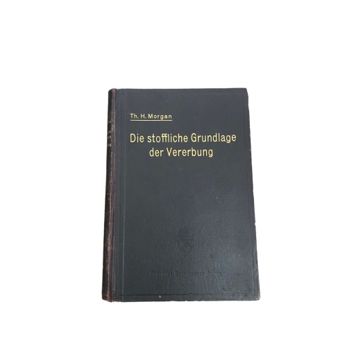 5899 Thomas Hunt Morgan DIE STOFFLICHE GRUNDLAGE DER VERERBUNG HC +Abb