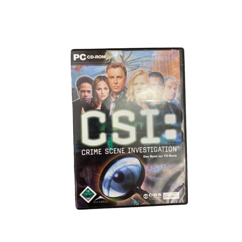 3415 CSI: CRIME SCENE INVESTIGATION DAS SPIEL ZUR TV-SERIE PC CD-ROM HC +Abb