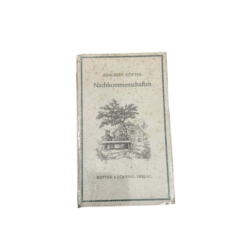 6528 Adalbert Stifter NACHKOMMENSCHAFTEN +Ilus Rütten&Loening