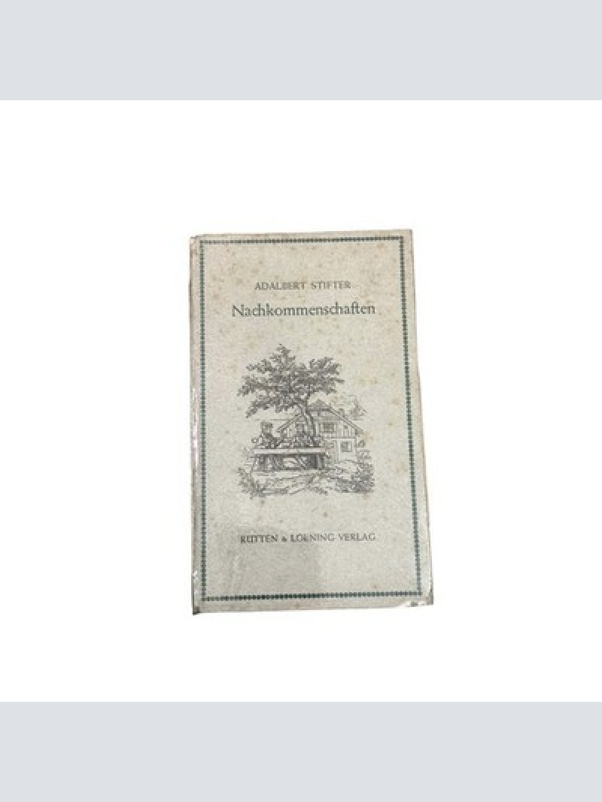 6528 Adalbert Stifter NACHKOMMENSCHAFTEN +Ilus Rütten&Loening