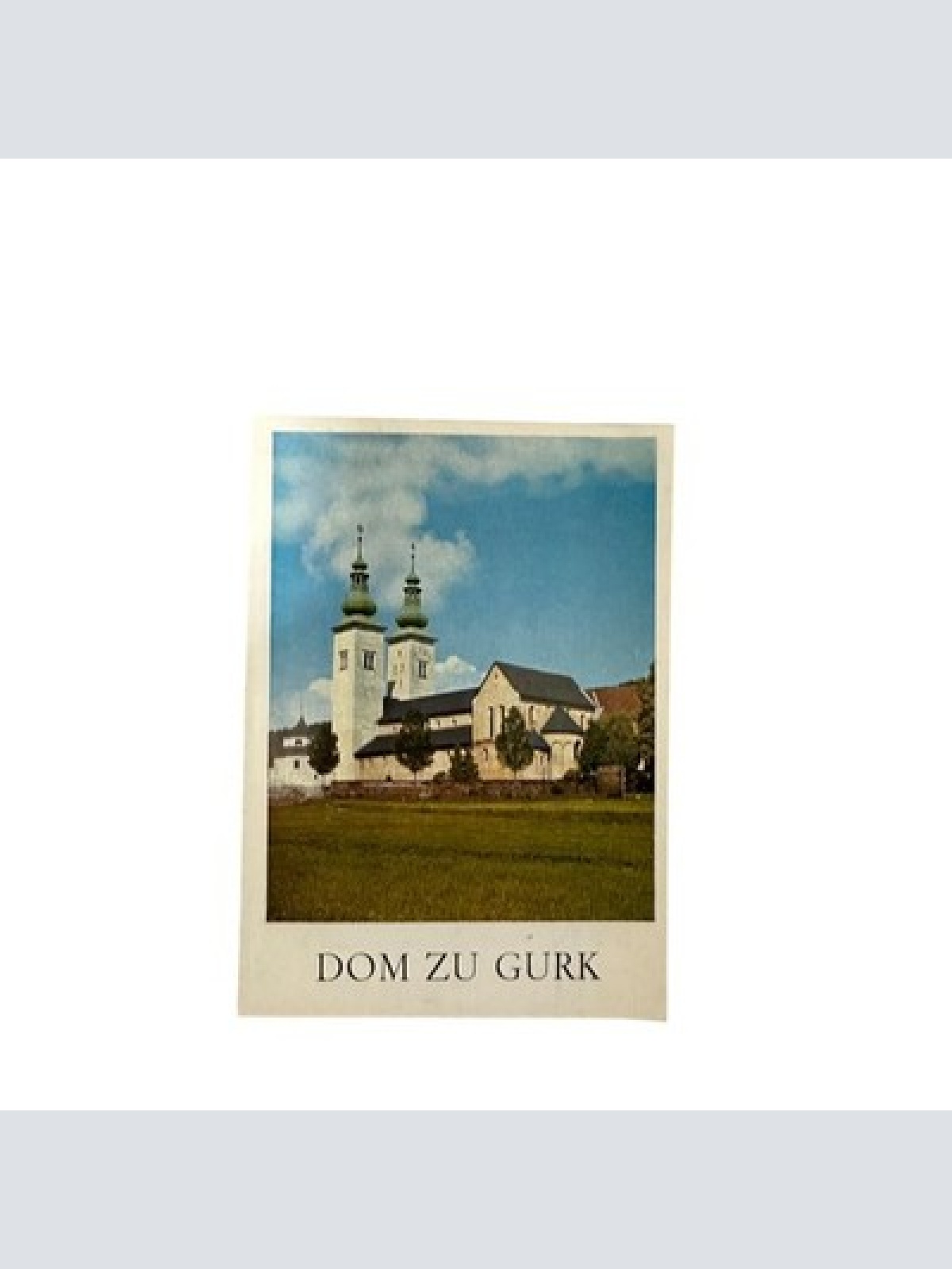 8838 Waldemar Posch DOM ZU GURK +Abb