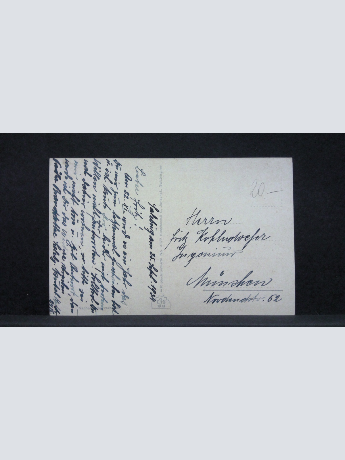 Salzburg Am Stein mit Kapuzinerberg Salzach JW74123