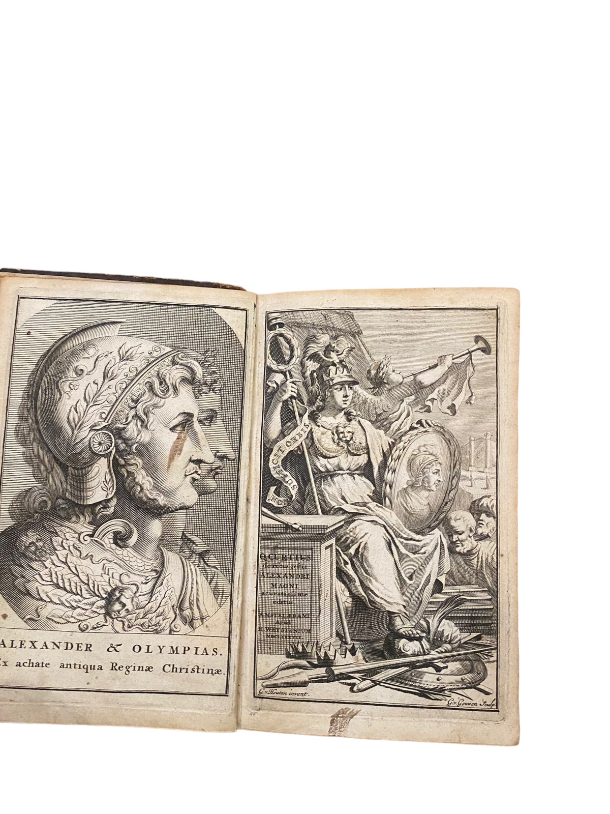 6086 Quintus Curtius Rufus DE REBUS GESTIS ALEXANDRI M. MACEDONUM REGIS HC+Abb