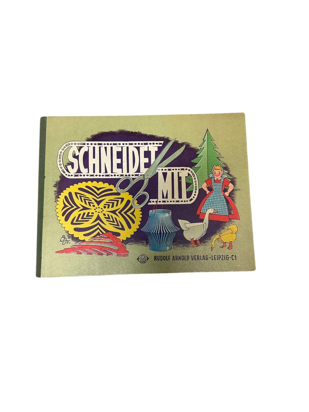 9068 Gerta Schumann SCHNEIDET MIT Ein method. Anleitg f. d. Umgang mit Papier