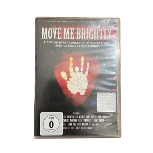 3084 Justin Kreutzmann MOVE ME BRIGHTLY HC +Abb, Jerry Garcia