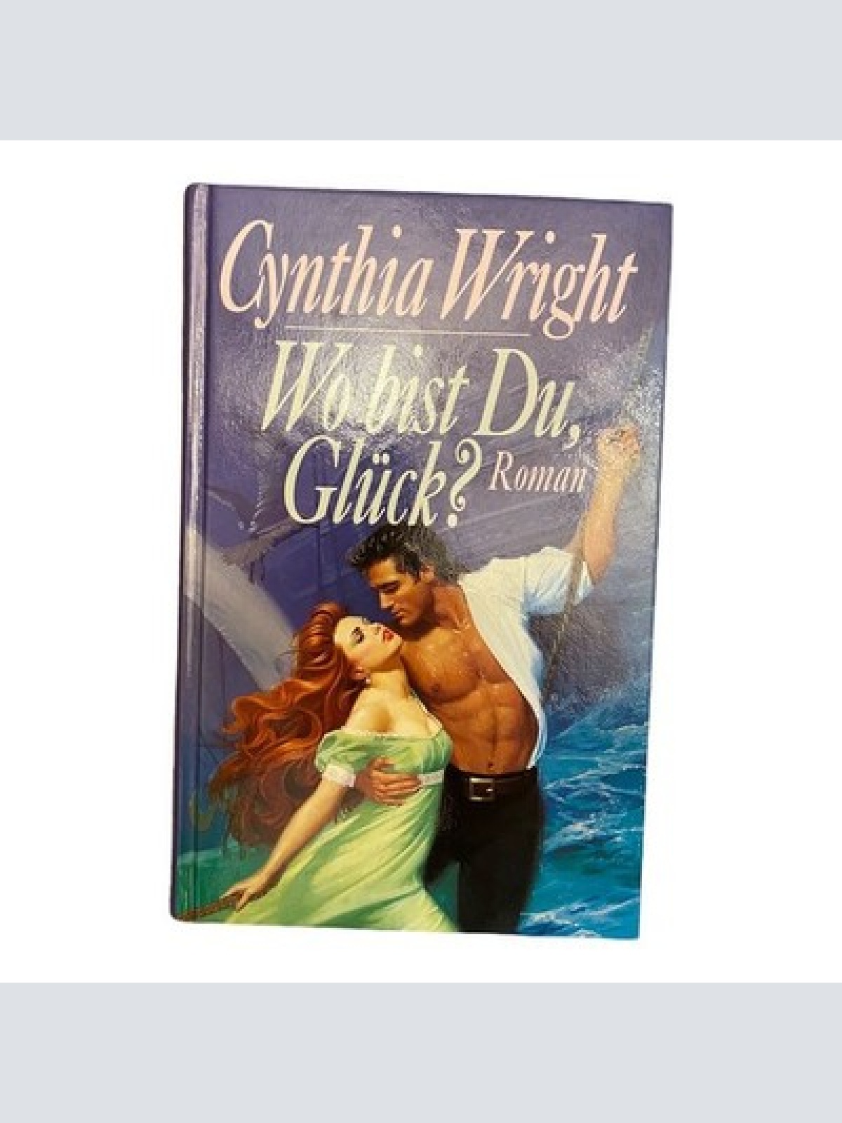 849 Cynthia Wright WO BIST DU, GLÜCK? Roman HC LIEBESROMAN