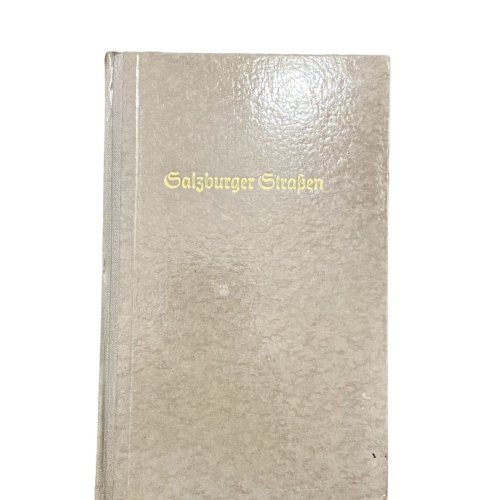 2666 Martin SALZBURGER STRASSEN VERZ D STRAßEN PLÄTZE WEGE U ERKLÄRG IHRER NAMEN