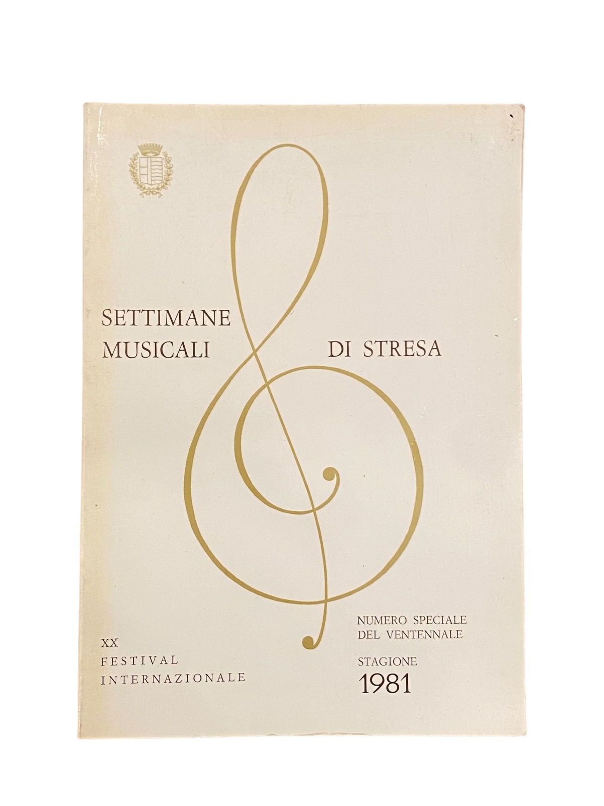 2701 SETTIMANE MUSICALI DI STRESA STAGIONE 1981 + Abb