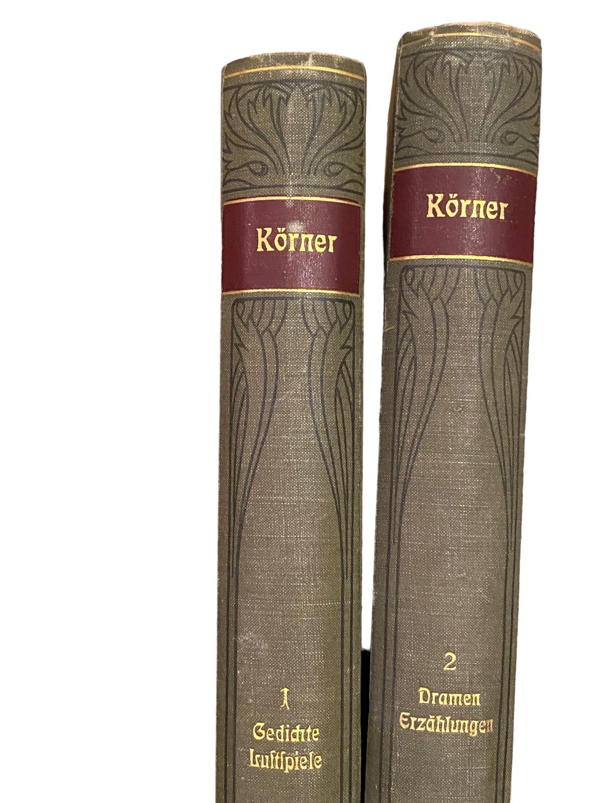 6278 Körner KÖRNERS WERKE HC +Abb 2 Bde Bibliograph. Institut