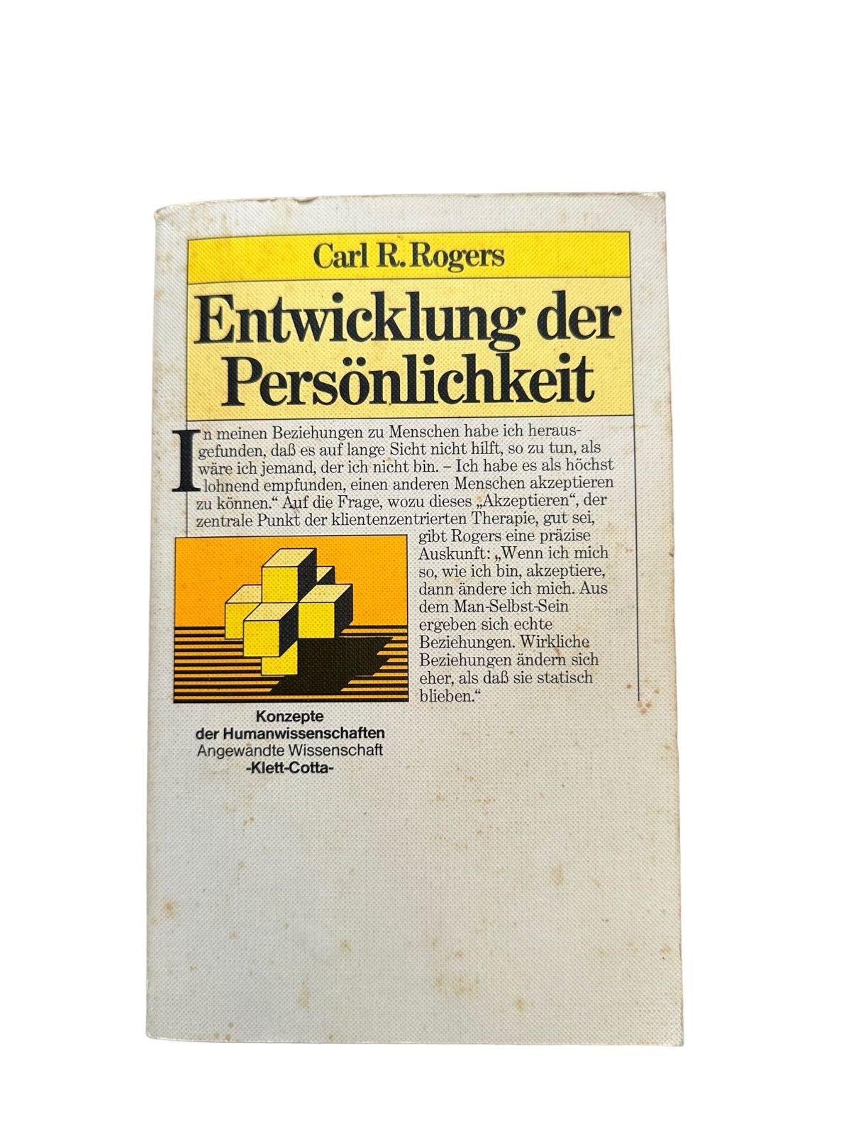5561 Carl Rogers ENTWICKLUNG D. PERSÖNLICHKEIT: PSYCHOTHERAPIE AUS DER SICHT...
