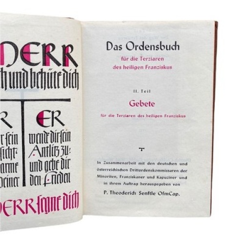 Dietrich Coelde Verlag DAS ORDENSBUCH FÜR DIE TERZIAREN DES HEILIGEN FRANZISKUS
