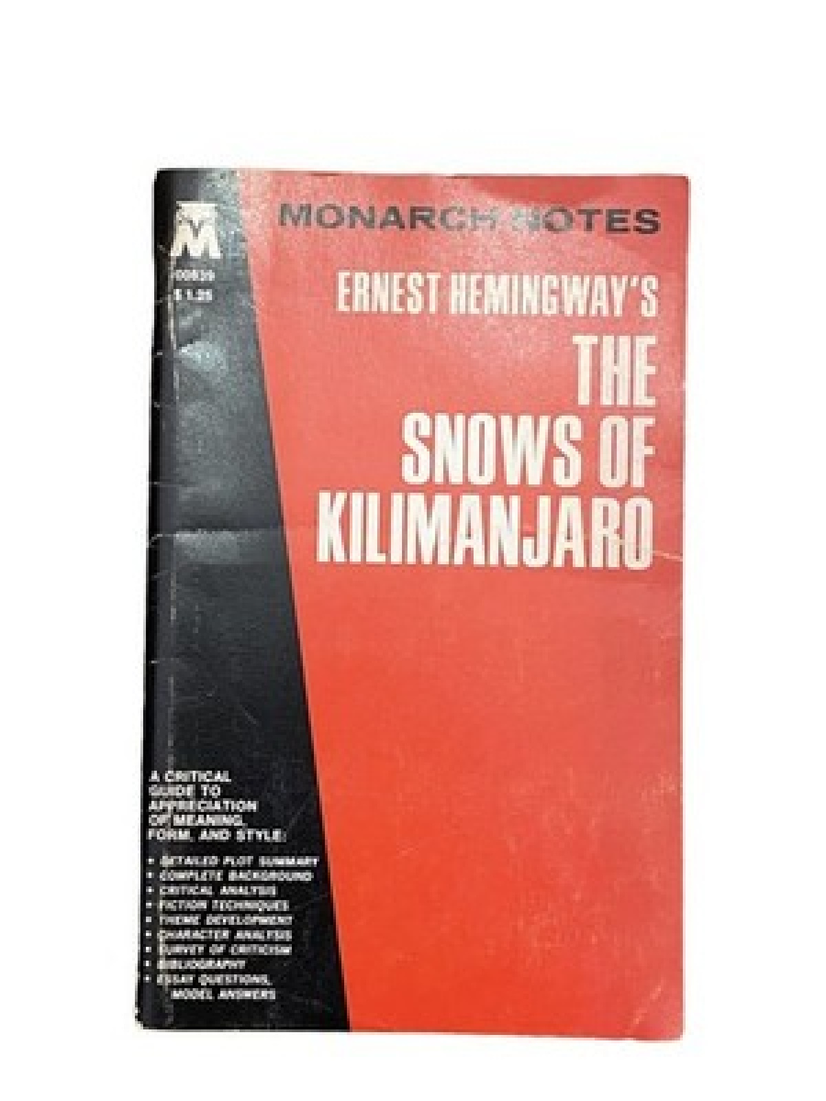 2643 Austin Fowler ERNEST HEMINGWAY'S THE SNOWS OF KILIMANJARO