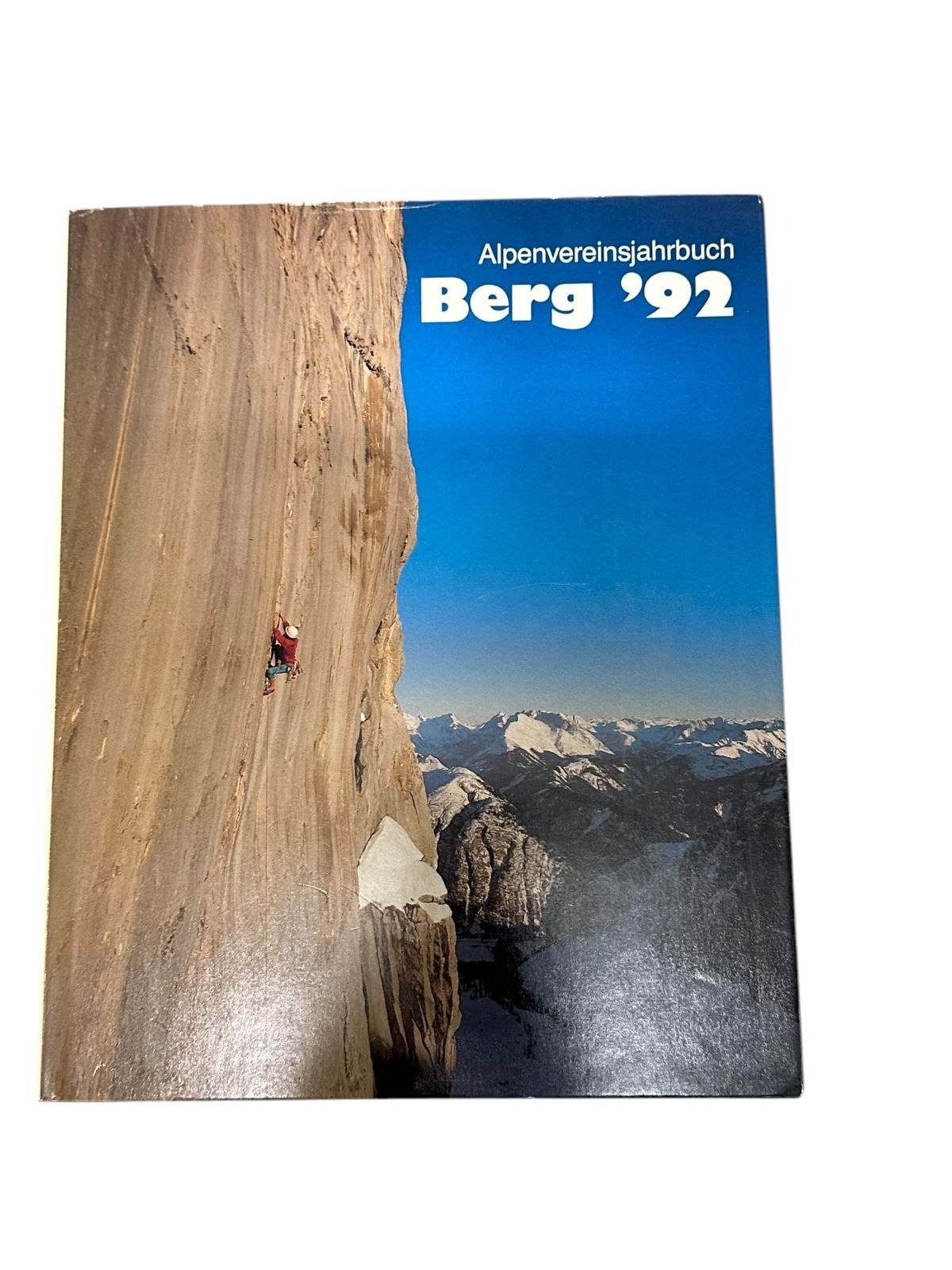 7790 Österreichischer Alpenverein BERG '92. ALPENVEREINSJAHRBUCH 1992