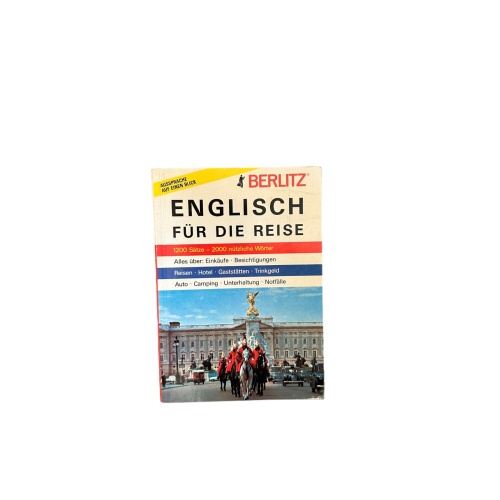 6331 ENGLISCH FÜR DIE REISE + Ilus Berlitz Verlag 1987