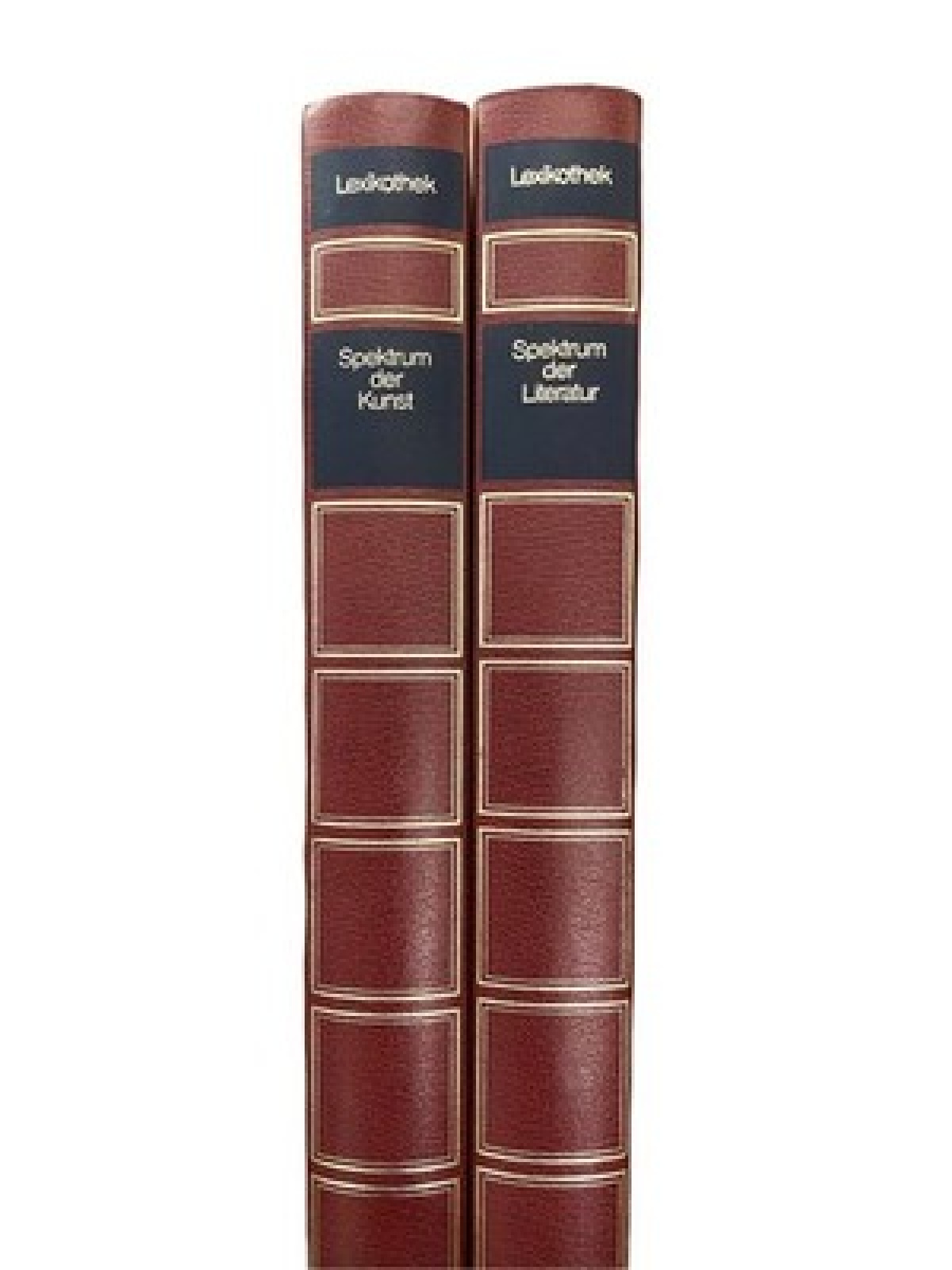1997 Spielmann LEXIKOTHEK 2 BÄNDE: SPEKTRUM DER LITERATUR; SPEKTRUM DER KUNST