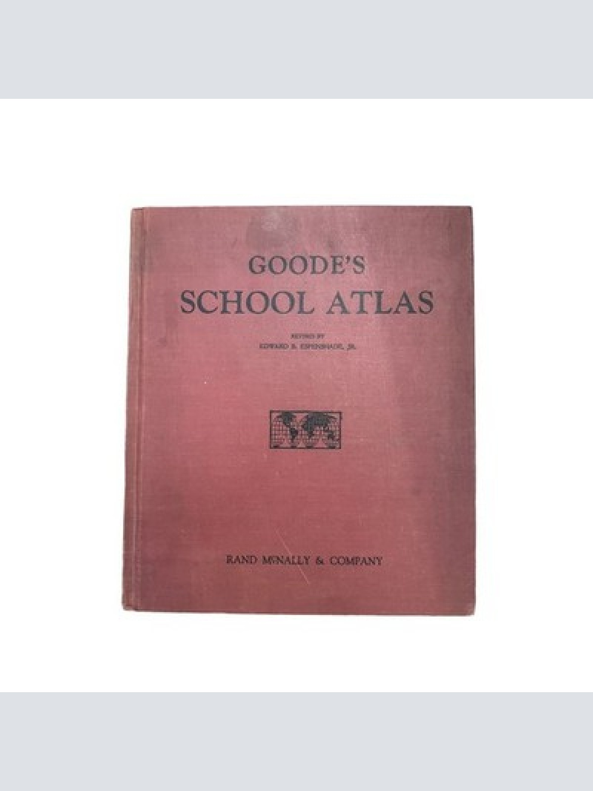 6329 Edward Espenshade, Jr. (revised by) GOODE'S SCHOOL ATLAS HC +Karten