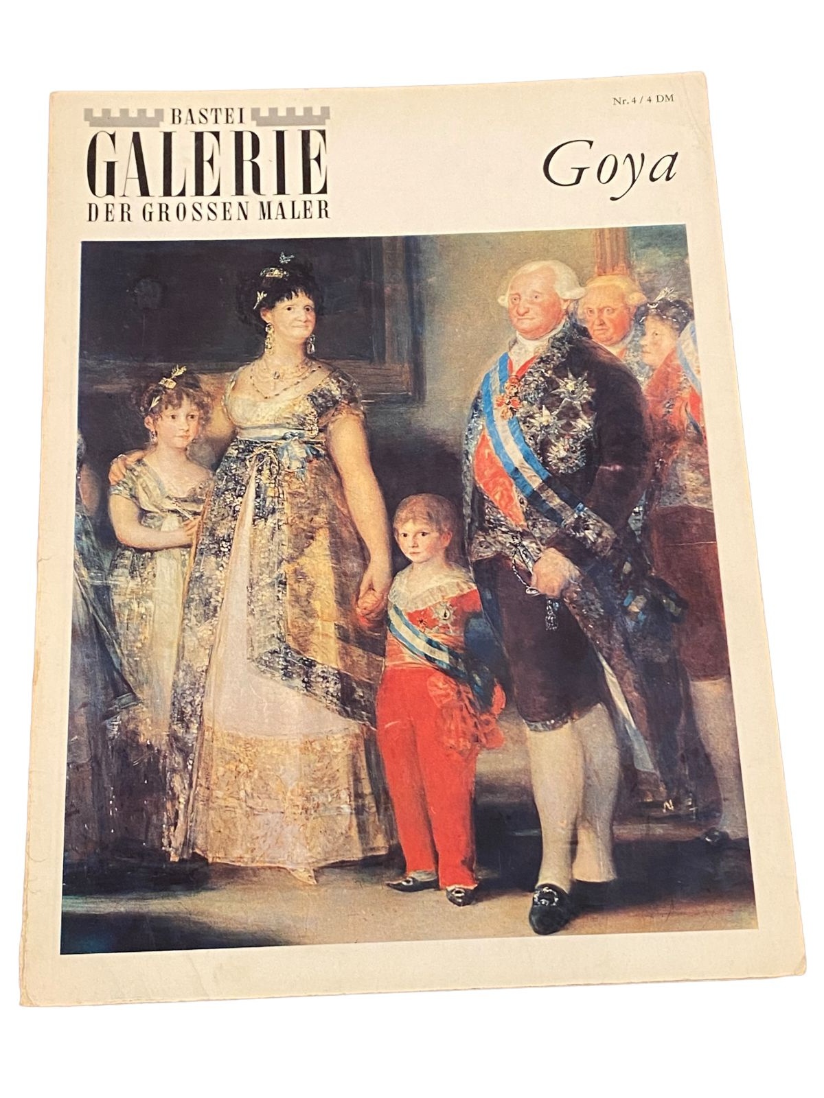 4258 Renata Negri GOYA: BASTEI GALERIE DER GROSSEN MALER, NR. 4 +Abb