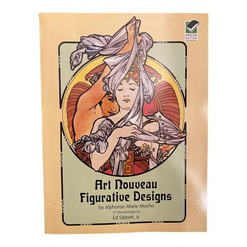 1040 Alphonse Marie Mucha ART NOUVEAU - FIGURATIVE DESIGNS 37 Rendings