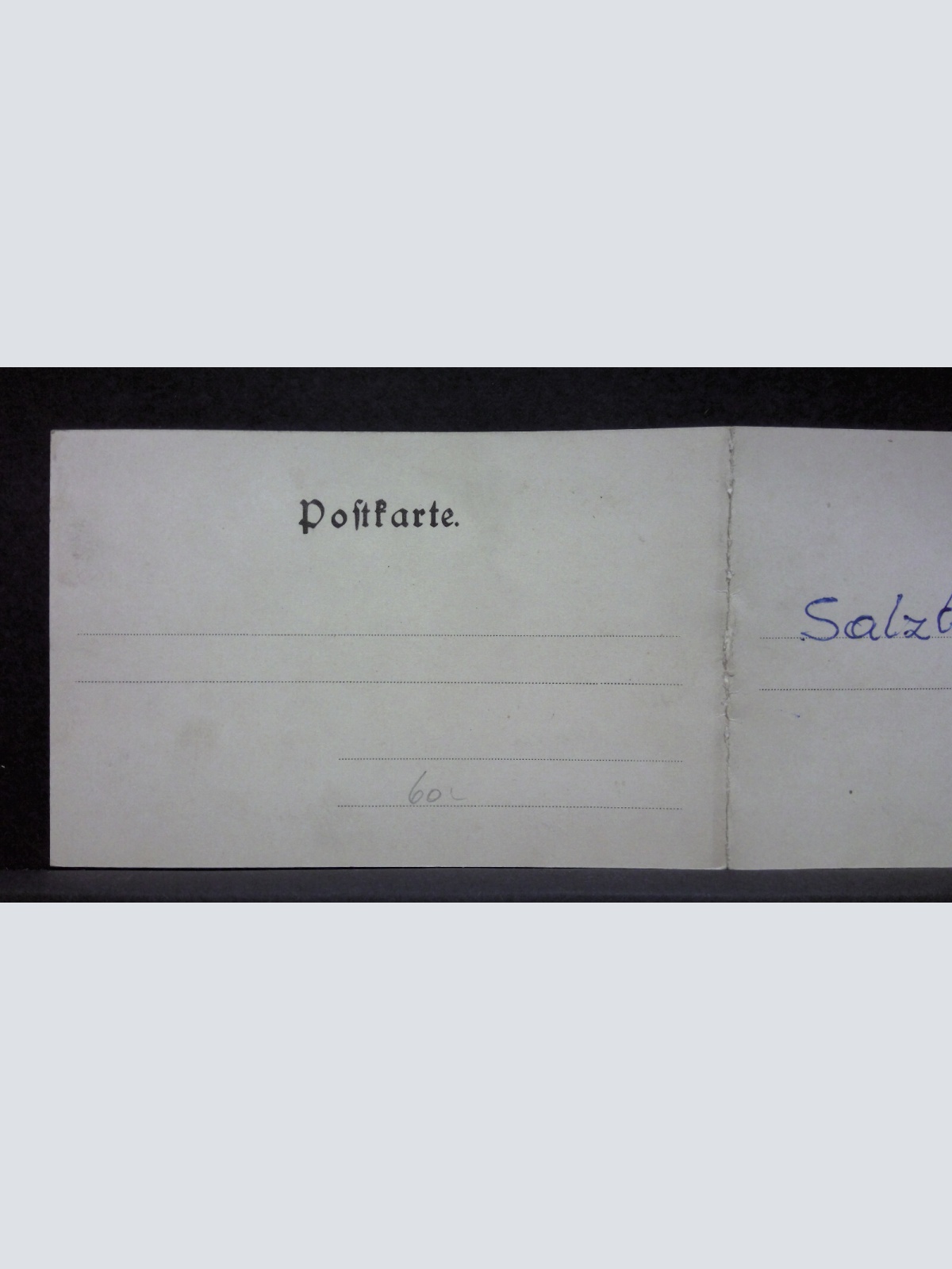 Porträtkarte Salzburg Salzach Festung Hohensalzburg JW165648