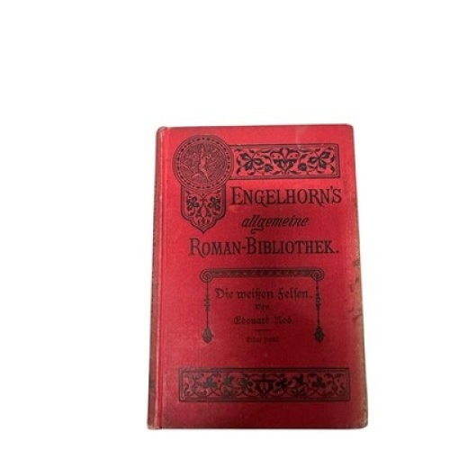 9076 Max Rod DIE WEISSEN FELSEN Roman in 2 Bänden [Band 1 & 2] HC 2 Bde