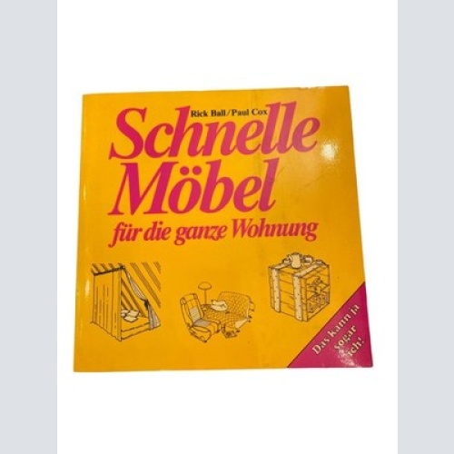 2081 Rick Ball SCHNELLE MÖBEL FÜR DIE GANZE WOHNUNG +Illus