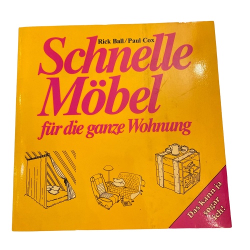 2081 Rick Ball SCHNELLE MÖBEL FÜR DIE GANZE WOHNUNG +Illus