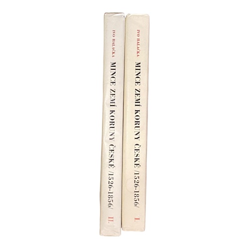 1257 Ivo Halacka MINCE KORUNY CESKE 1526-1856 HC +Abb