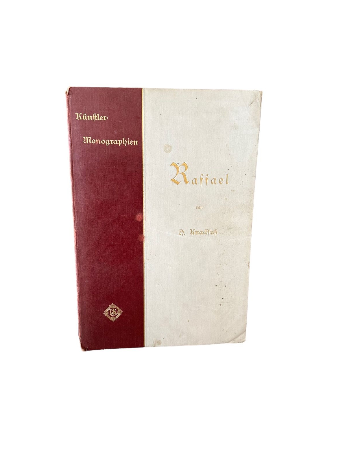 6291 Knackfuß RAFFAEL KÜNSTLER-MONOGRAPHIEN +128 ABB. V. GEMÄLDEN U. ZEICHNUNGEN