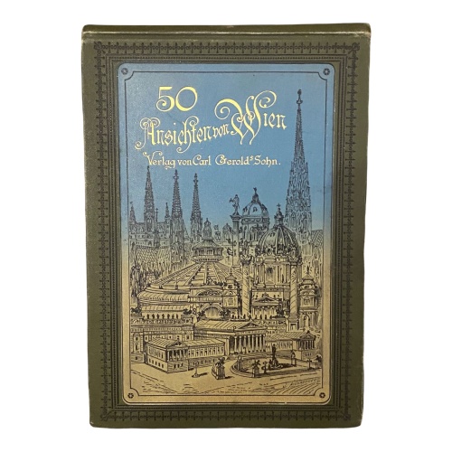 896 Carl Gerolds Sohn Verlag 50 ANSICHTEN VON WIEN HC VIELE ABBILDUNGEN