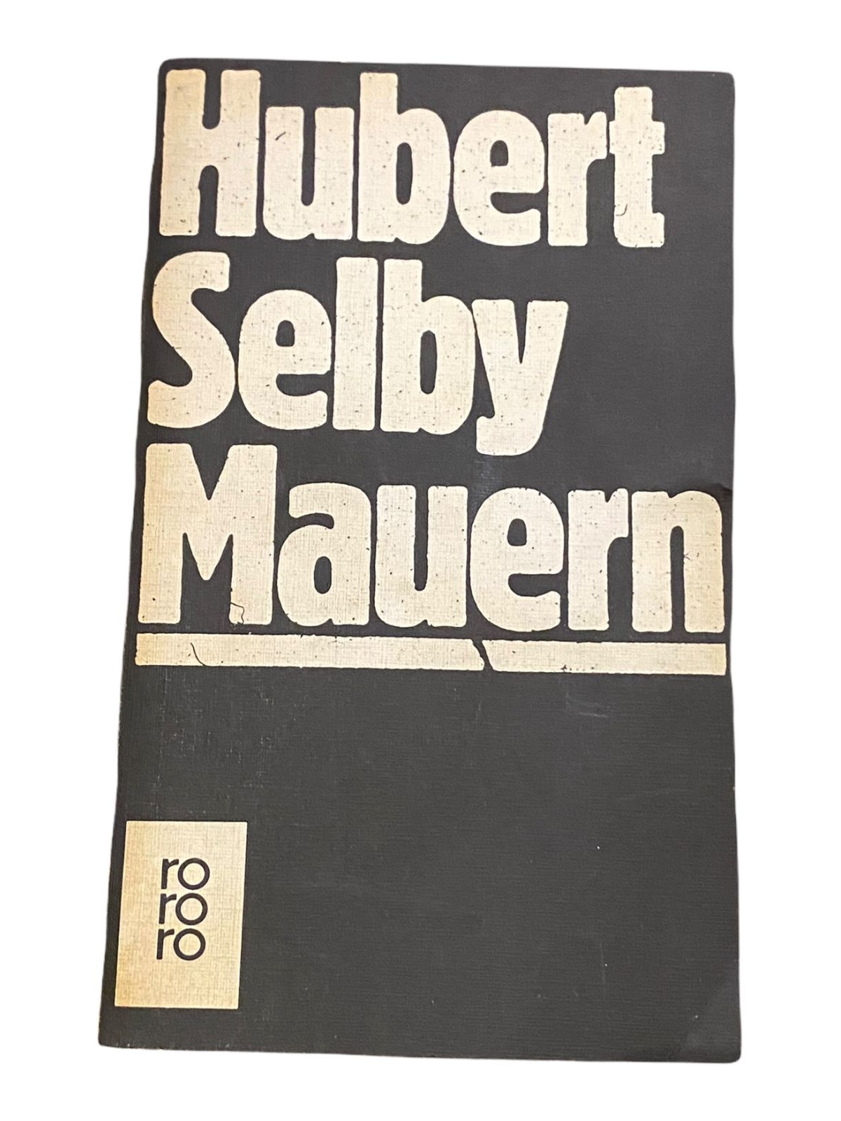 1401 Hubert Selby MAUERN ALPTRAUM SUBTILE UNTERSUCHUNG WOLLUSTBEZIEHUNG
