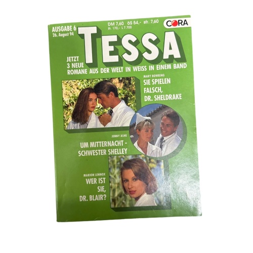 828 Mary, Jenny, Marion Bowring, Ashe, Lennox TESSA - 3 NEUE ROMANE