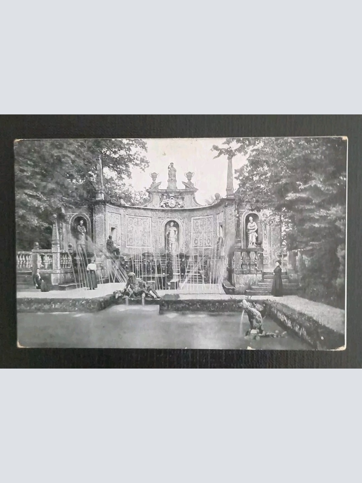 Salzburg Schloss Hellbrunn Tischgrotte 600374A gr K