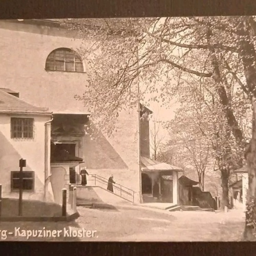 Salzburg Kapuziner Kloster Mönche 165888 gr K