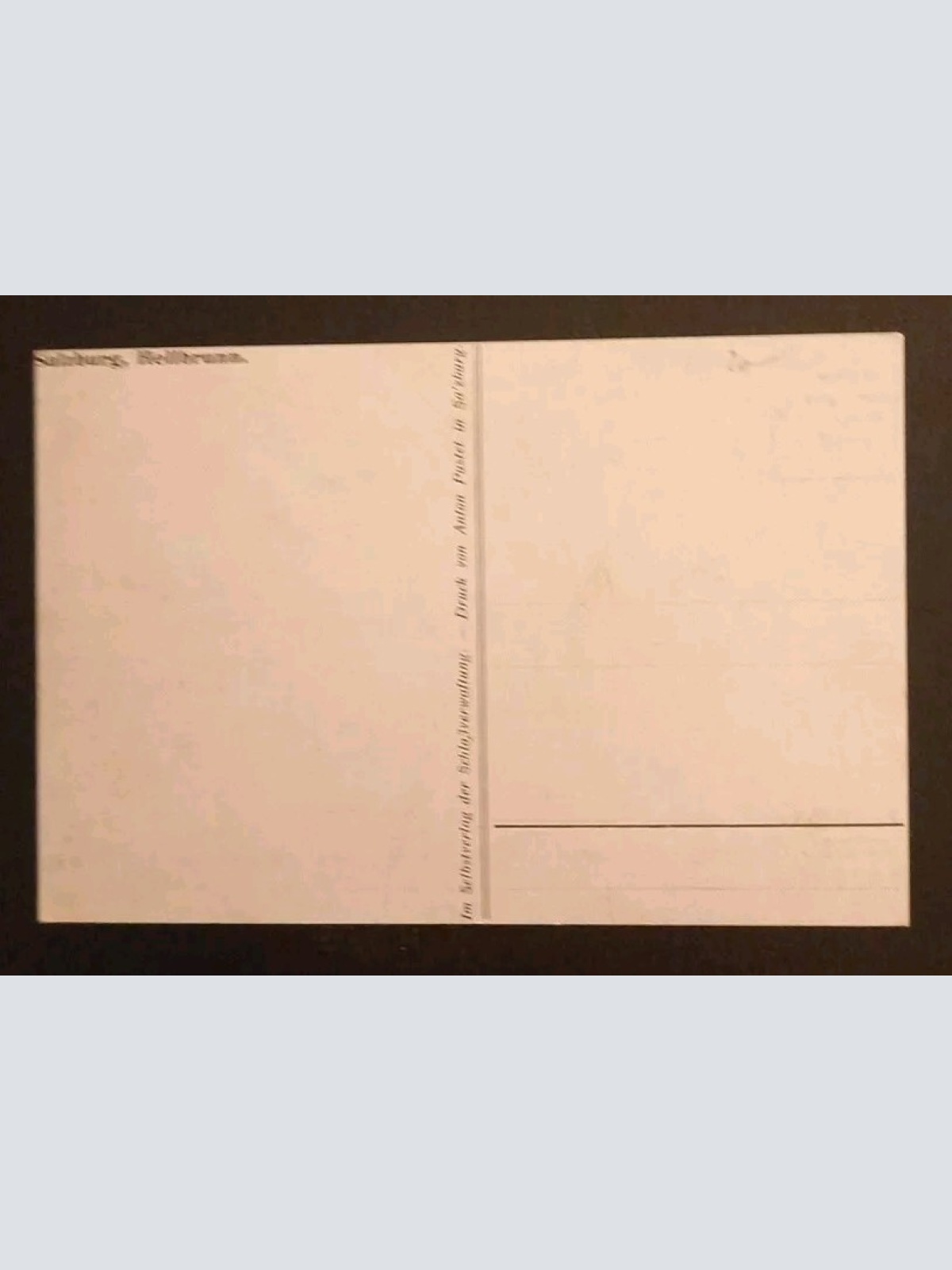 Salzburg Hellbrunn Hirschgarten 600335A gr K