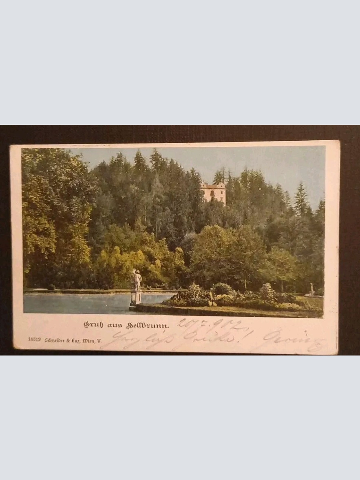 Salzburg Hellbrunn Monatschlösschen 600340A gr K