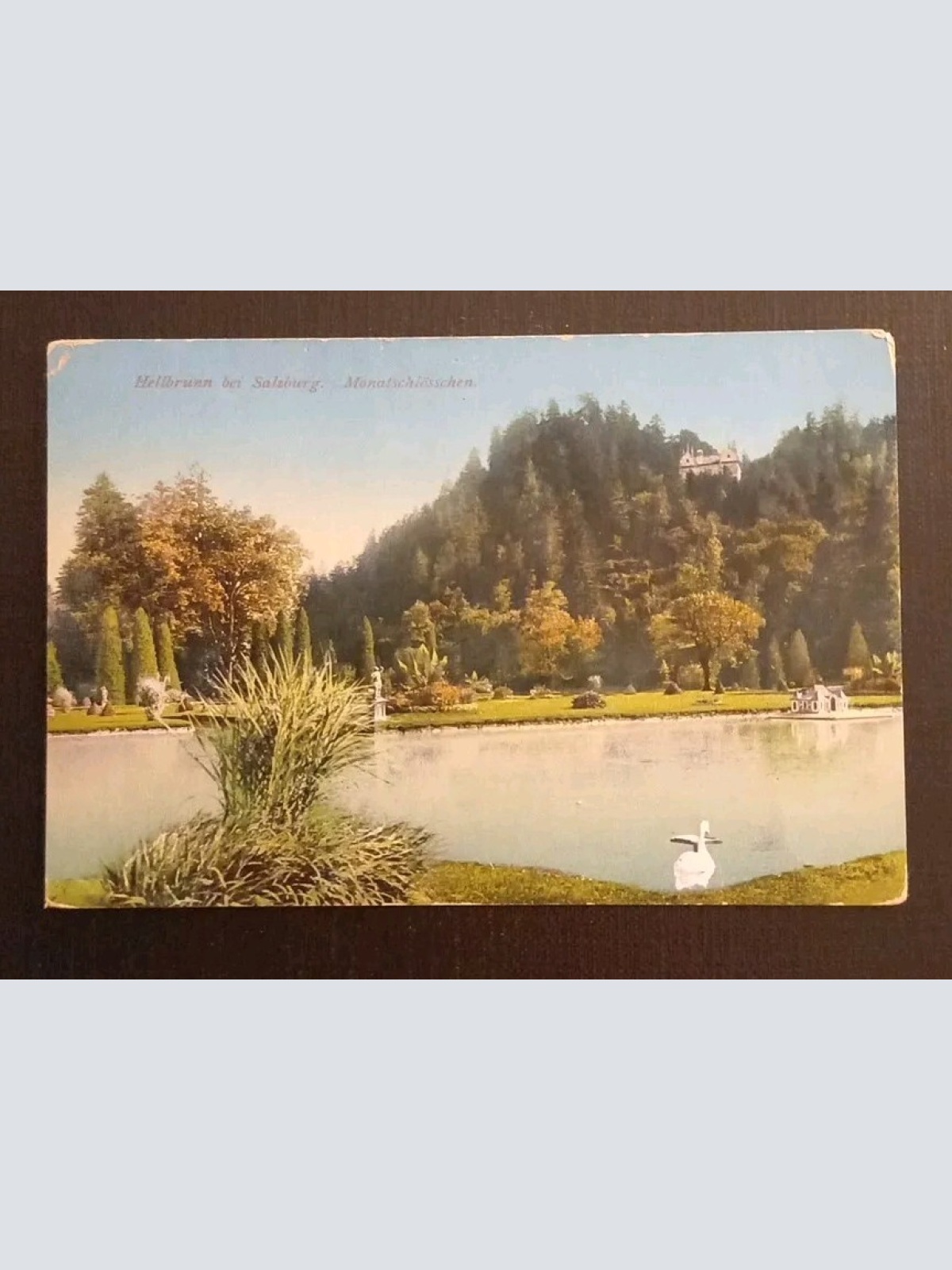 Salzburg Hellbrunn Mit Monatschloß 165929 gr K