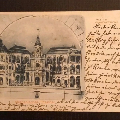 Salzburg Hellbrunn Mechanisches Theater 165924 gr K