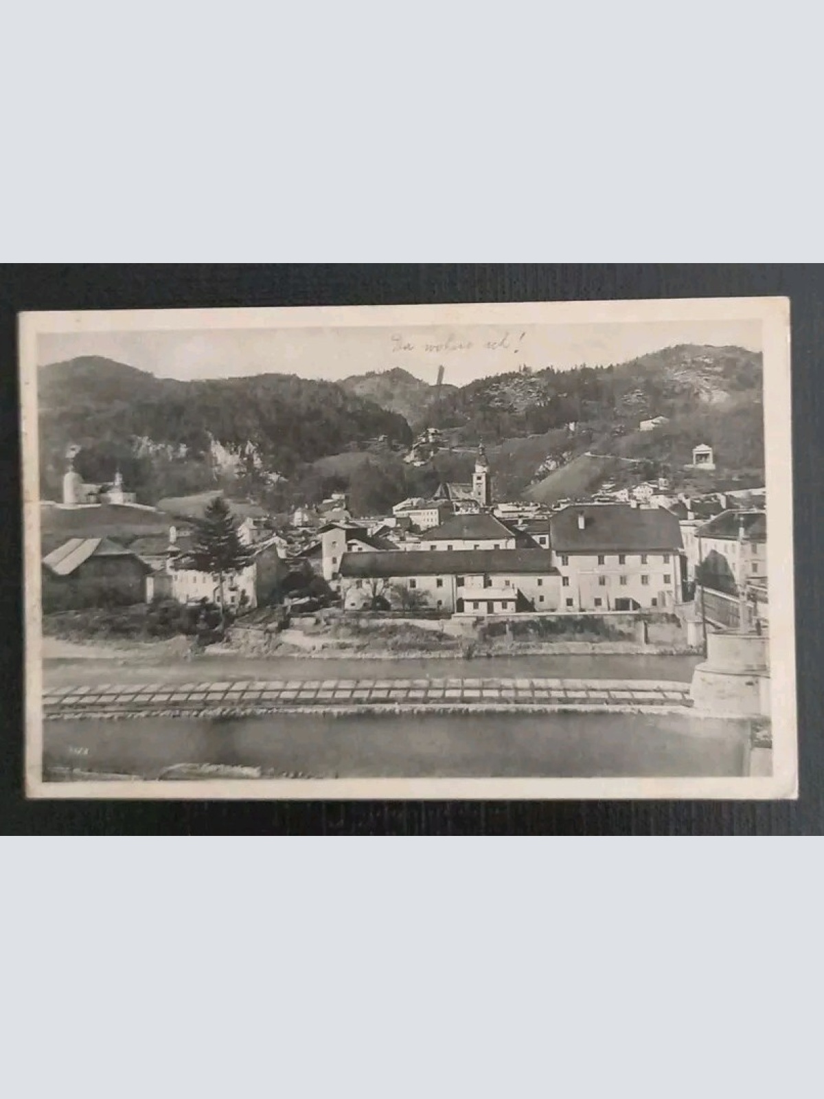 Salzburg Hallein Stadtbrücke 600328A gr K