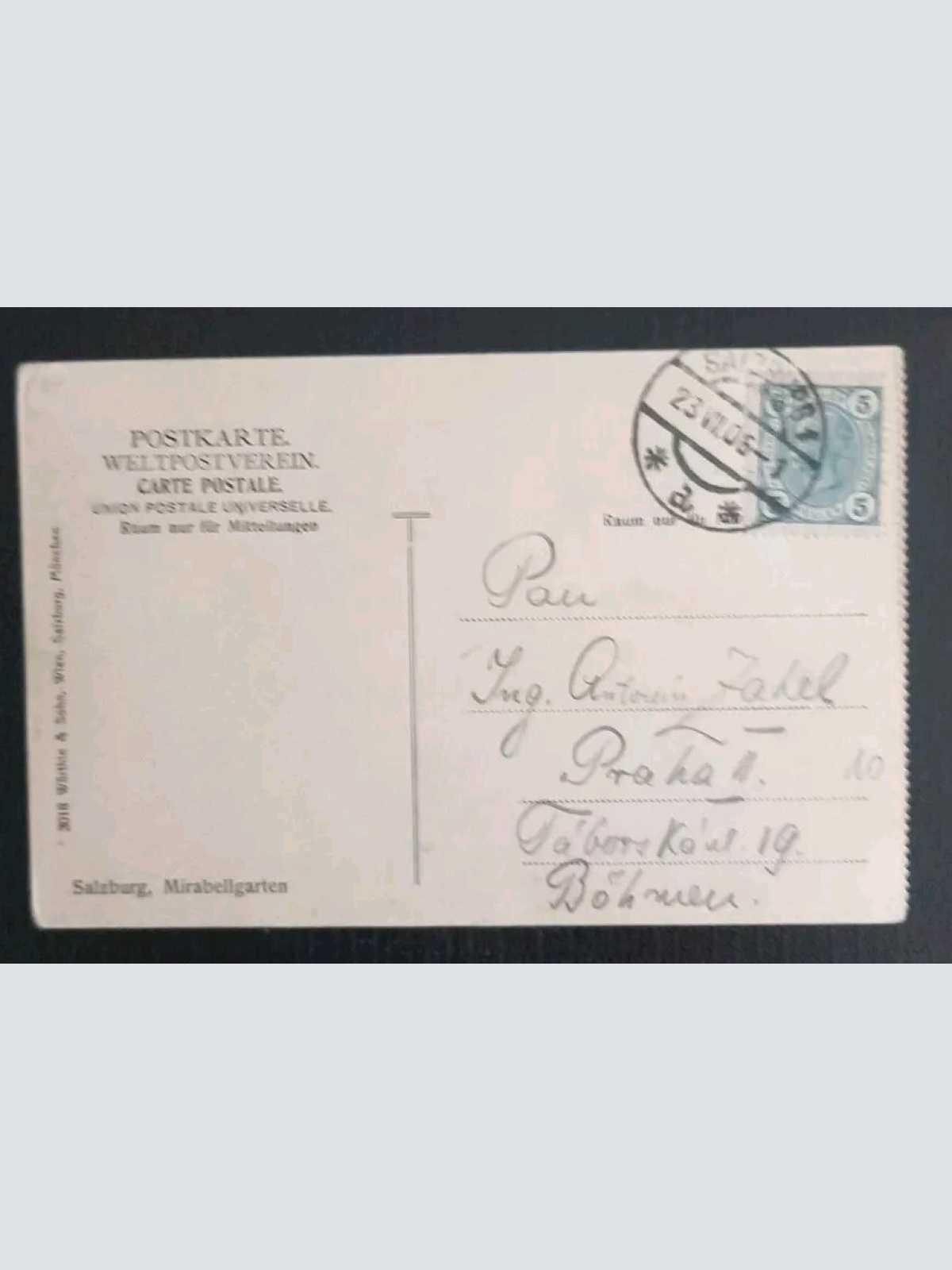 Salzburg Mirabellgarten 600384A gr K