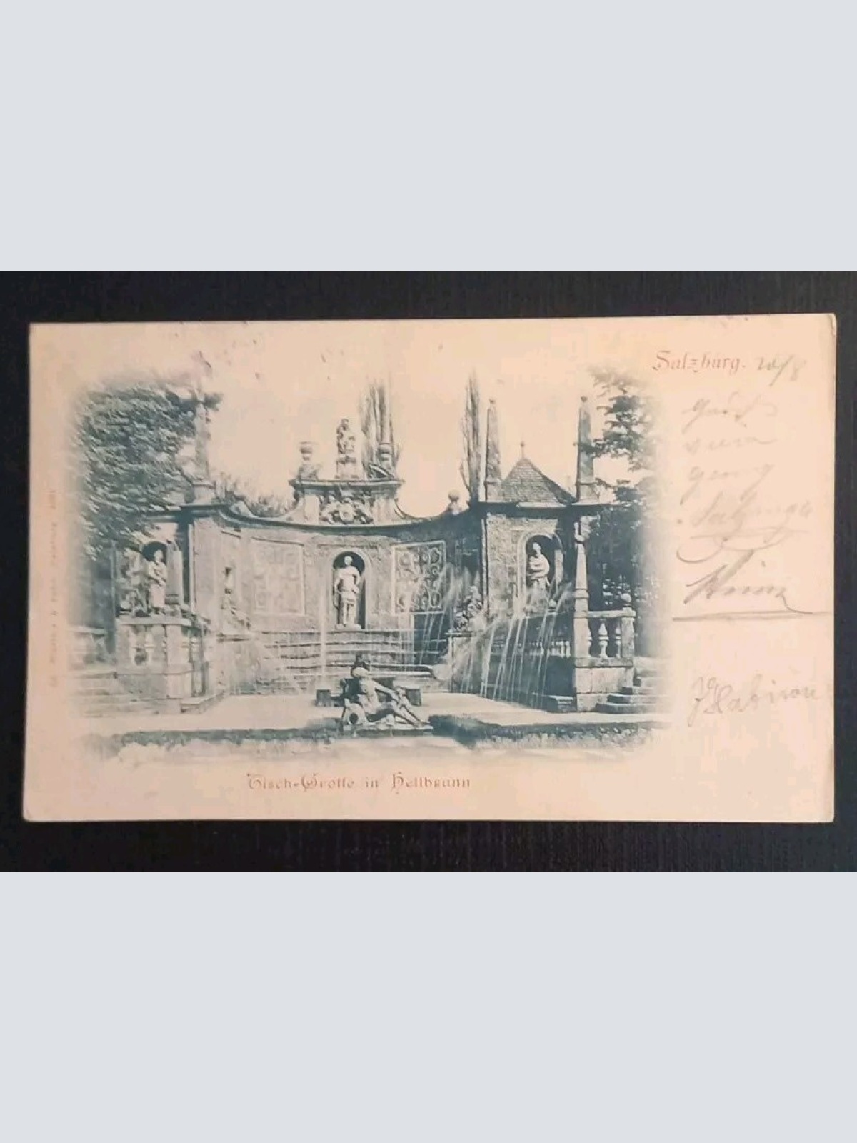 Salzburg Hellbrunn Tischgrotte 600344A gr K