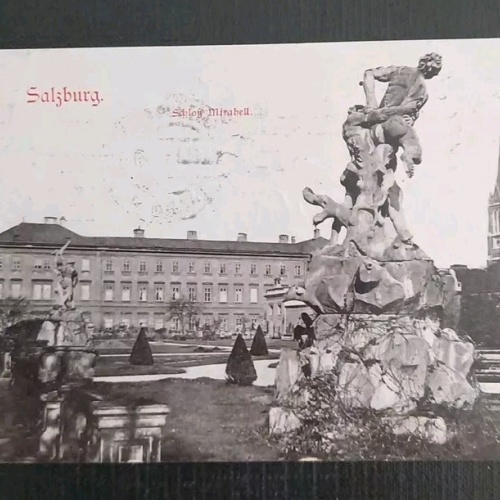 Salzburg Schloss Mirabell 600370A gr K