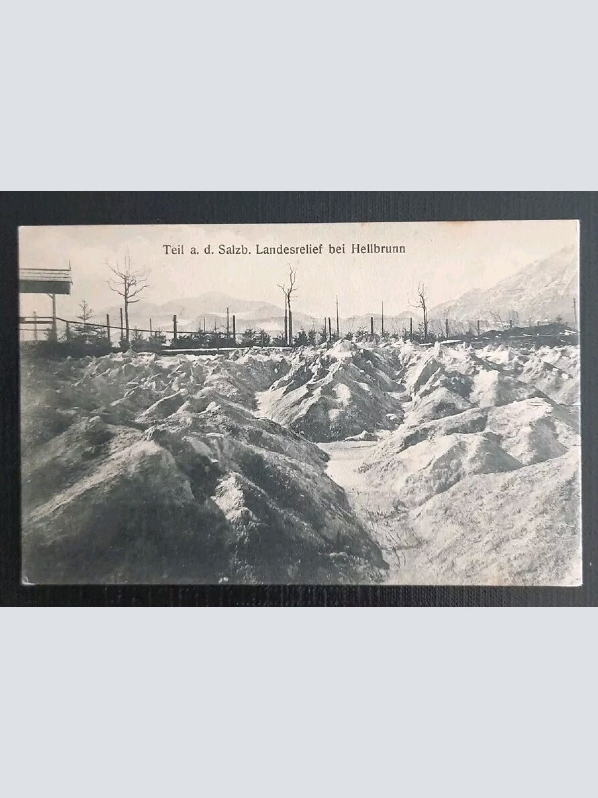 Salzburg Landesrelief Bei Hellbrunn 600320A gr K