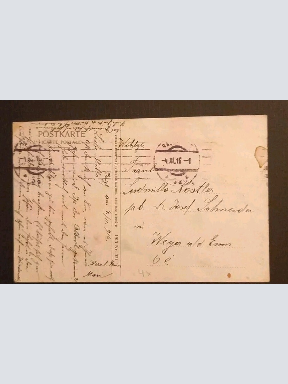 Salzburg Hellbrunn Regengrotte 600341A gr K